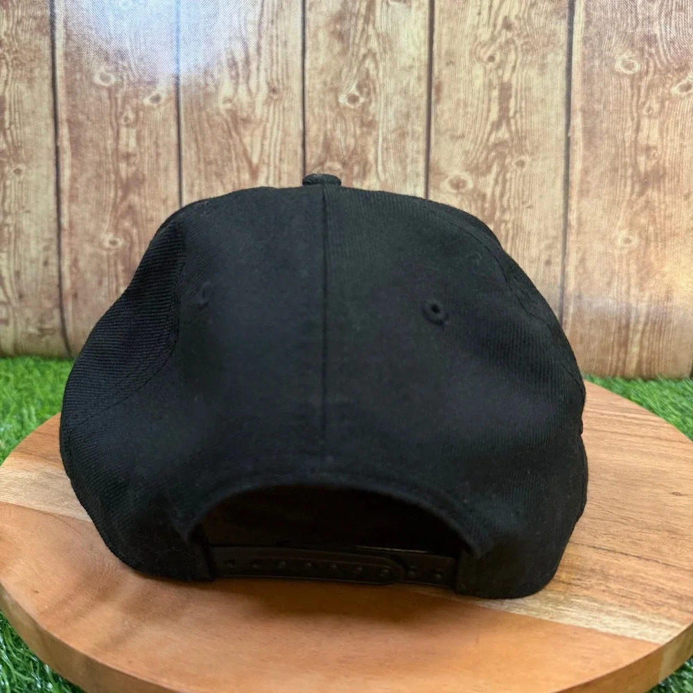 New Era 9FIFTY New York Yankees Hat Mens One Size Black 100th Anniversary Patch
